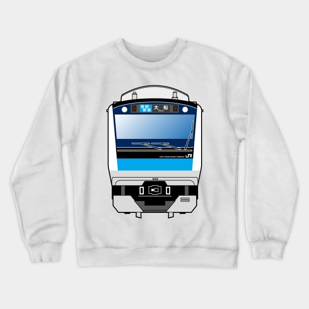 Tokyo Keihin-Tohoku Line Train - E233-1000 series Crewneck Sweatshirt by conform